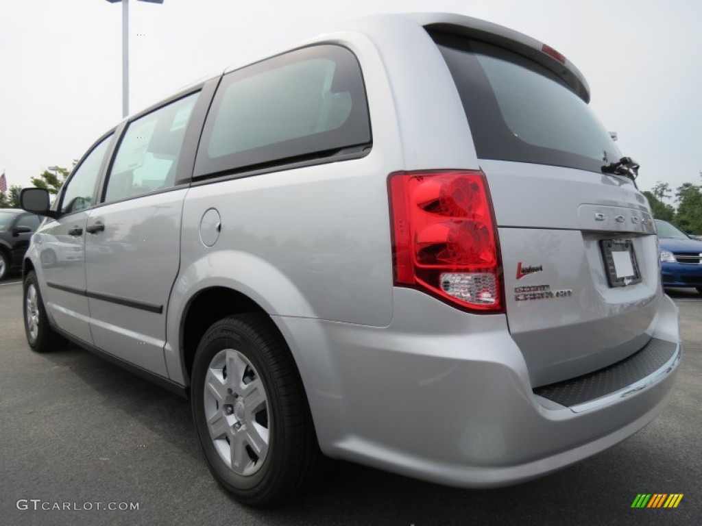 2012 Grand Caravan SE - Bright Silver Metallic / Black/Light Graystone photo #2