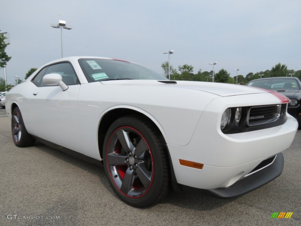 Bright White 2012 Dodge Challenger Rallye Redline Exterior Photo #67478488