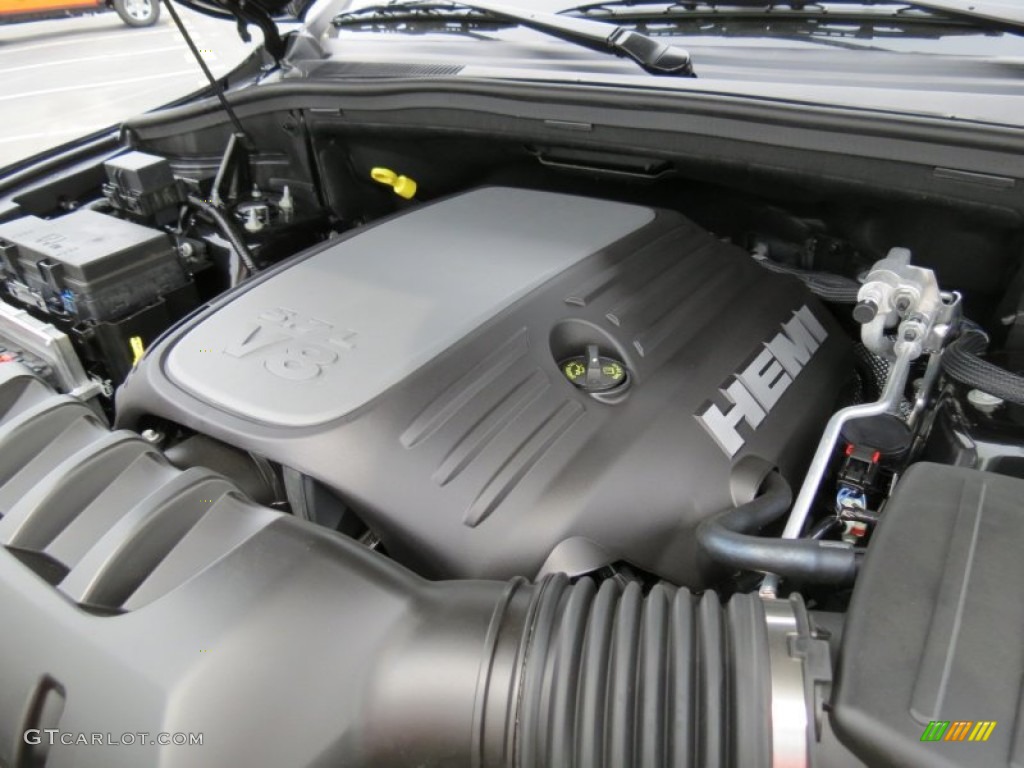 2012 Jeep Grand Cherokee Overland 5.7 Liter HEMI MDS OHV 16-Valve VVT V8 Engine Photo #67479001