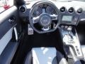 2011 Audi TT Black/Spectra Silver Interior Dashboard Photo