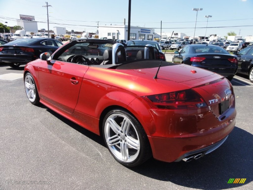 Volcano Red Metallic 2011 Audi TT S 2.0T quattro Roadster Exterior Photo #67479715