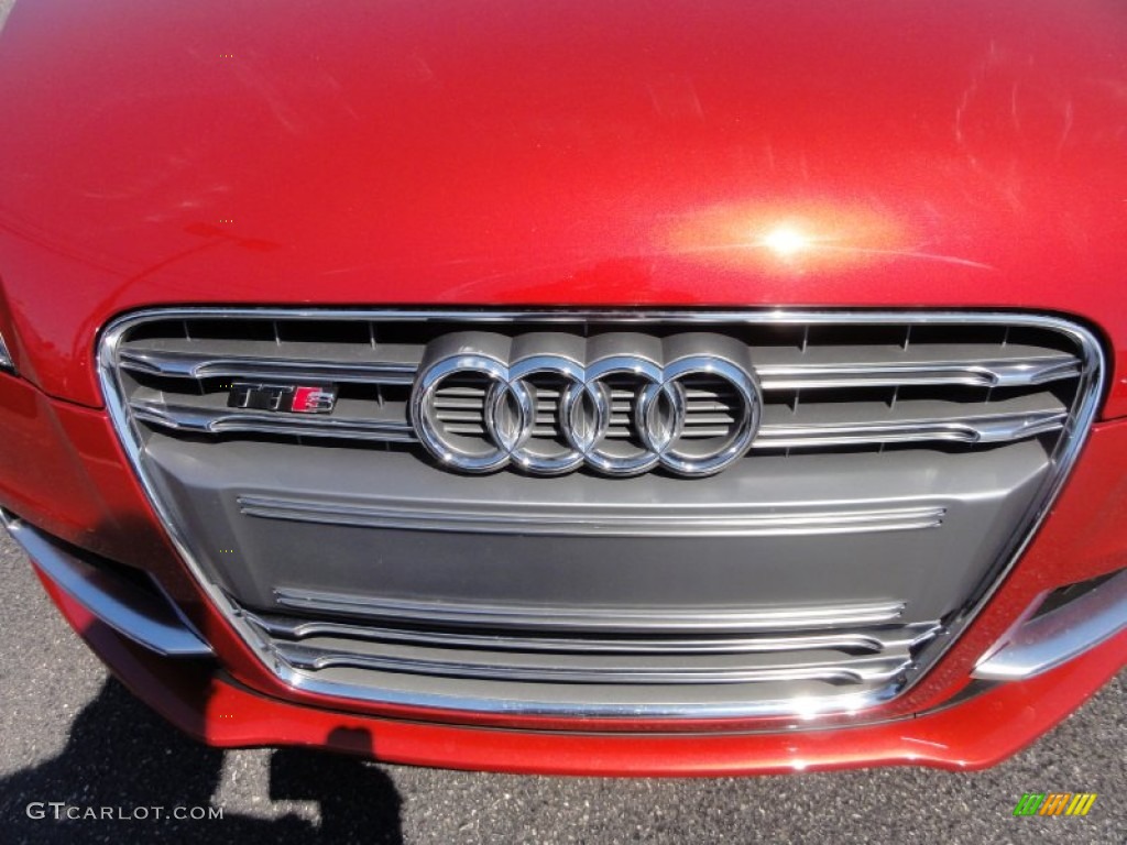 2011 TT S 2.0T quattro Roadster - Volcano Red Metallic / Black/Spectra Silver photo #62