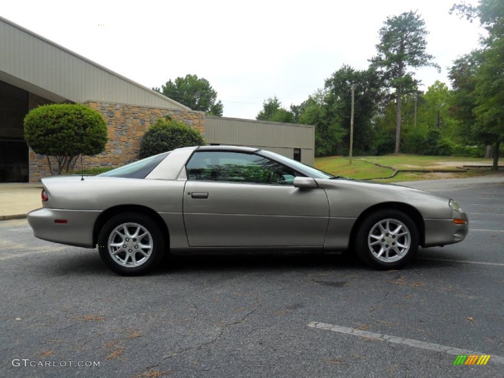 2000 Camaro Coupe - Light Pewter Metallic / Medium Gray photo #7