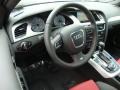 Black/Red Steering Wheel Photo for 2010 Audi S4 #67481509