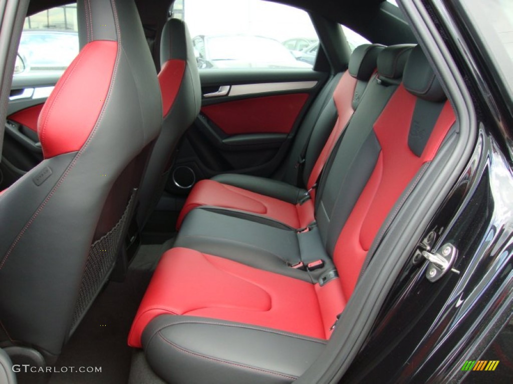 2010 Audi S4 3.0 quattro Sedan Rear Seat Photo #67481599