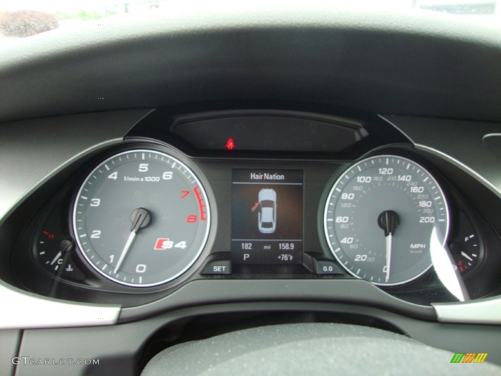 2010 Audi S4 3.0 quattro Sedan Gauges Photo #67481719