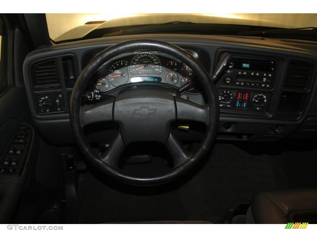 2007 Silverado 1500 Classic LT Crew Cab - Black / Dark Charcoal photo #10