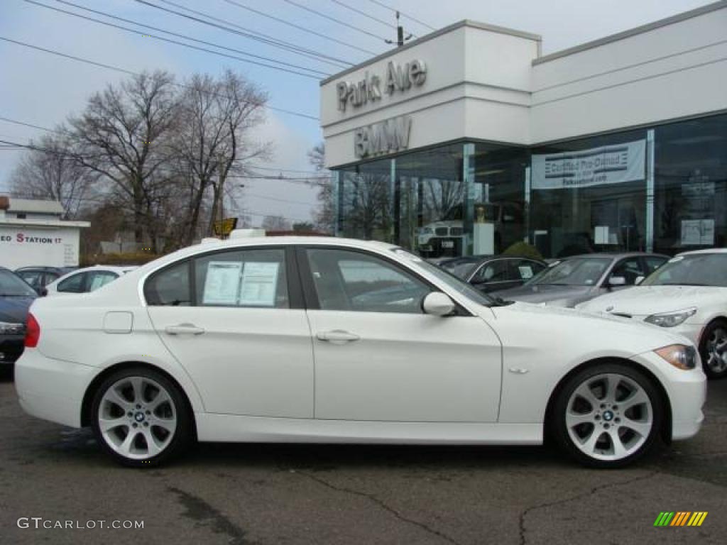 2006 3 Series 330i Sedan - Alpine White / Terra/Black Dakota Leather photo #1