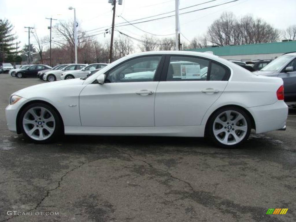 2006 3 Series 330i Sedan - Alpine White / Terra/Black Dakota Leather photo #5