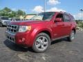 Redfire Metallic 2008 Ford Escape Limited