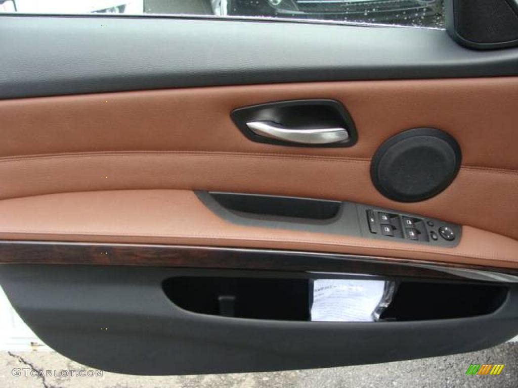 2006 3 Series 330i Sedan - Alpine White / Terra/Black Dakota Leather photo #9
