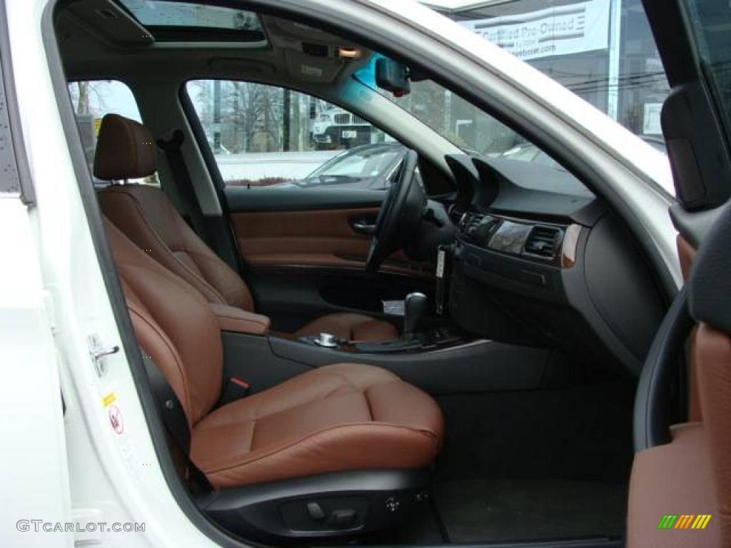 2006 3 Series 330i Sedan - Alpine White / Terra/Black Dakota Leather photo #22