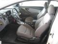  2013 Elantra Coupe GS Gray Interior