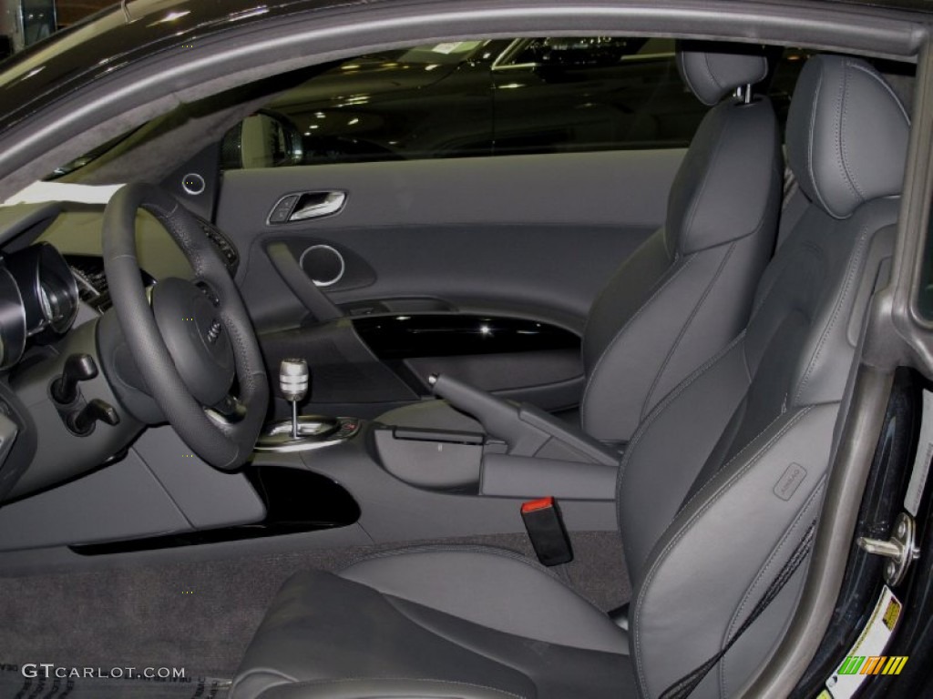 Red Interior 2012 Audi R8 4.2 FSI quattro Photo #67486944