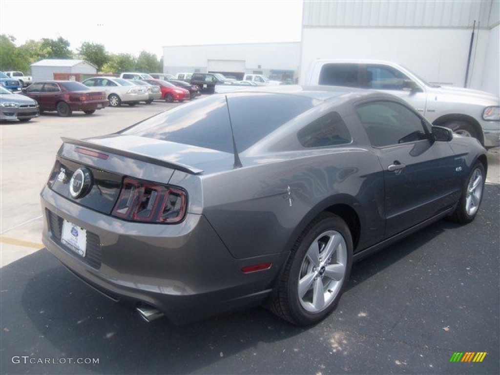 2013 Mustang GT Coupe - Sterling Gray Metallic / Charcoal Black photo #5