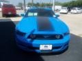 2013 Grabber Blue Ford Mustang GT Premium Coupe  photo #8