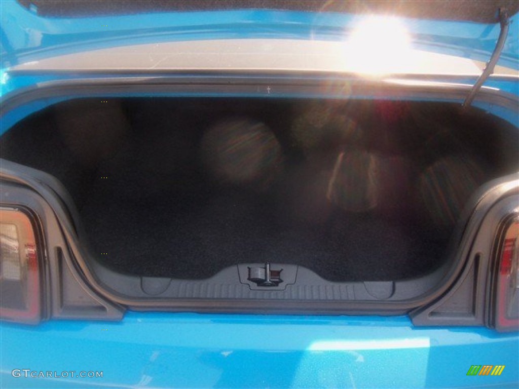 2013 Mustang GT Premium Coupe - Grabber Blue / Charcoal Black photo #15