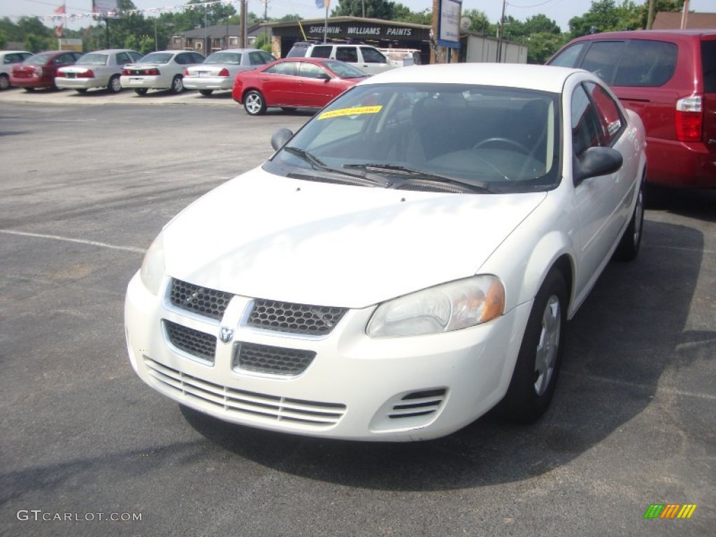 2005 Stratus SXT Sedan - Stone White / Dark Slate Gray photo #1