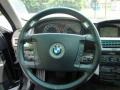 Black/Black 2004 BMW 7 Series 745Li Sedan Steering Wheel