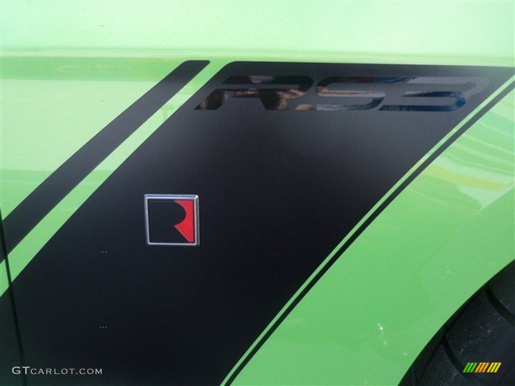 2013 Mustang Roush Stage 3 Coupe - Gotta Have It Green / Roush Black photo #6