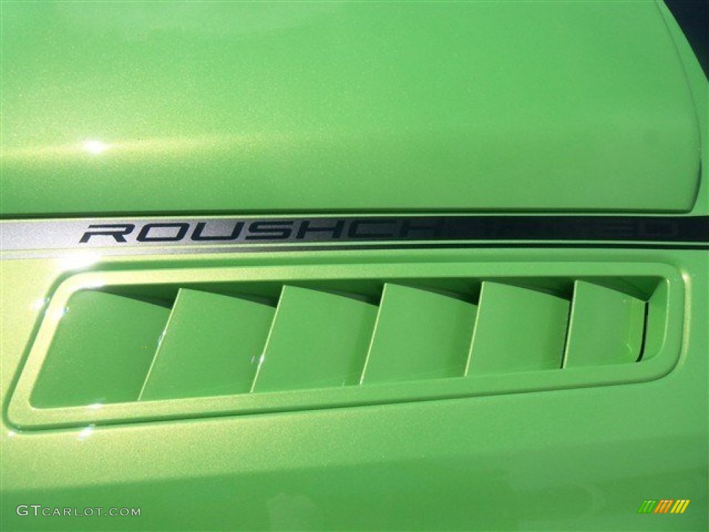 2013 Mustang Roush Stage 3 Coupe - Gotta Have It Green / Roush Black photo #21