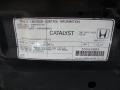 1998 Acura RL 3.5 Sedan Info Tag