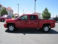 2009 Victory Red Chevrolet Silverado 1500 LT Crew Cab 4x4  photo #4