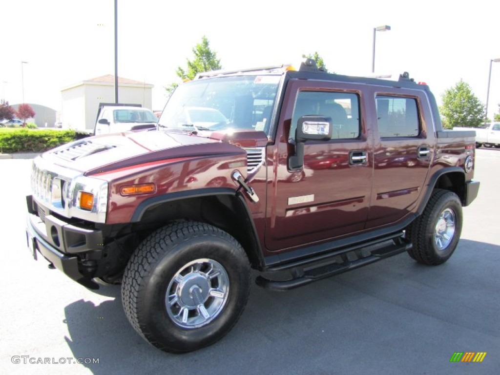 Twilight Maroon Metallic 2006 Hummer H2 SUT Exterior Photo #67491901