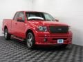 Bright Red 2007 Ford F150 FX2 Sport SuperCab