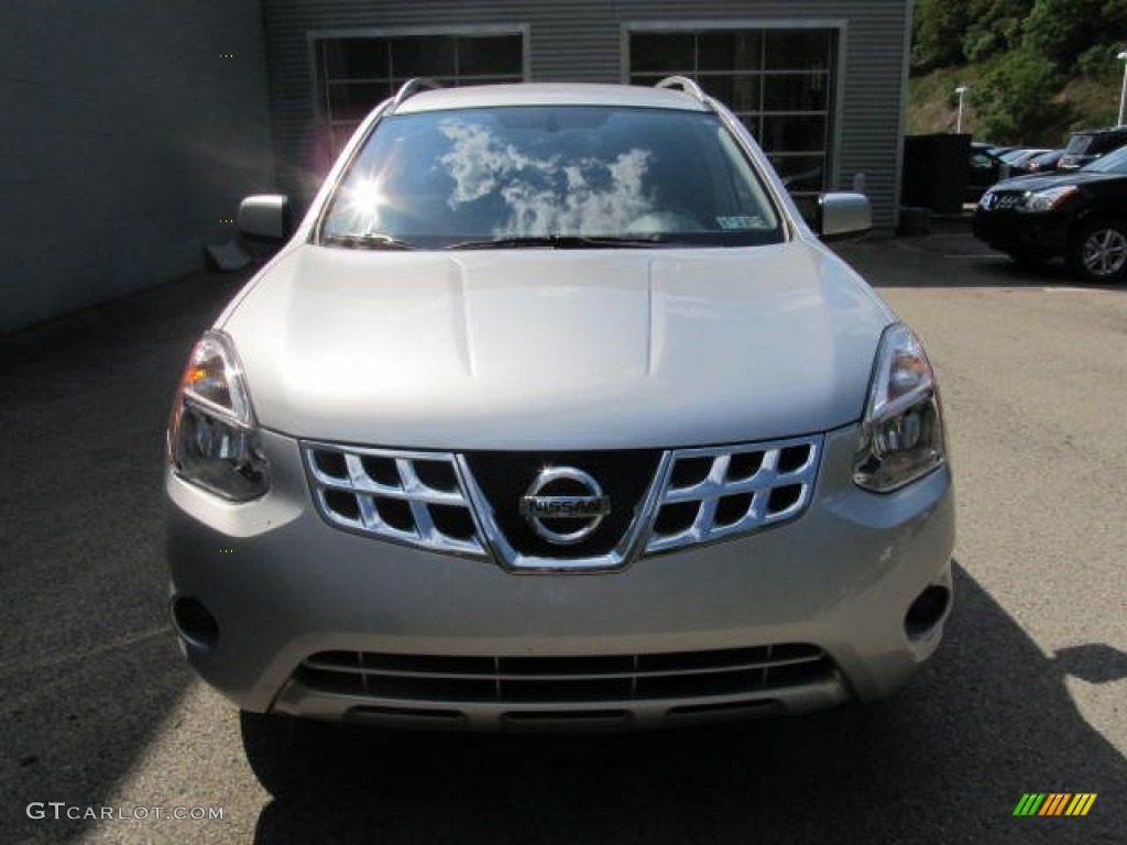 2011 Rogue S AWD - Silver Ice Metallic / Black photo #6
