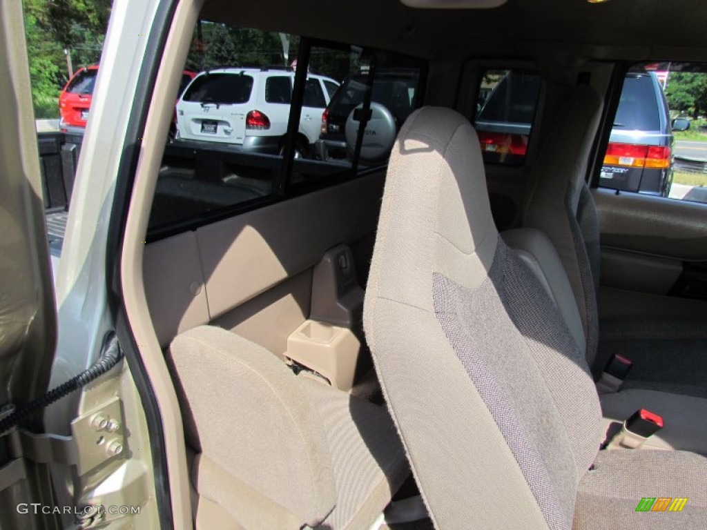 2000 Ranger XLT SuperCab 4x4 - Harvest Gold Metallic / Medium Prairie Tan photo #25