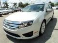 2010 Brilliant Silver Metallic Ford Fusion SE  photo #12