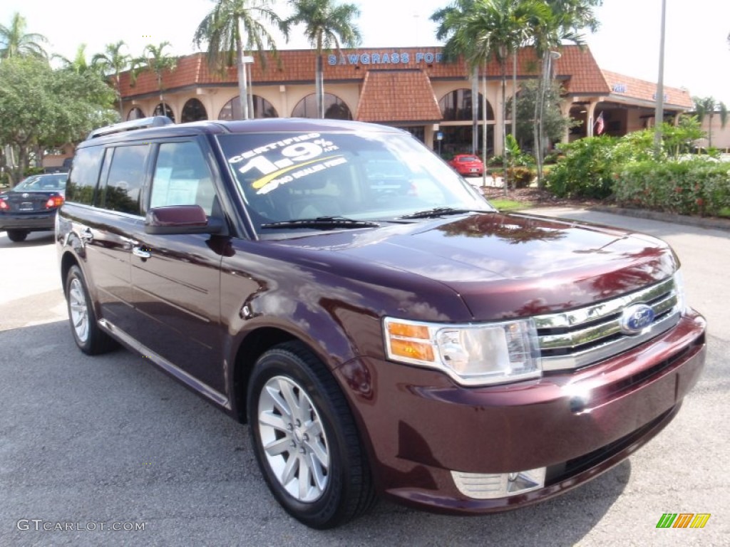 Bordeaux Reserve Red Metallic Ford Flex