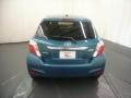 2012 Lagoon Blue Mica Toyota Yaris L 3 Door  photo #3