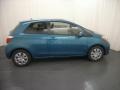Lagoon Blue Mica 2012 Toyota Yaris L 3 Door Exterior