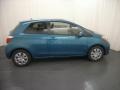 2012 Lagoon Blue Mica Toyota Yaris L 3 Door  photo #4