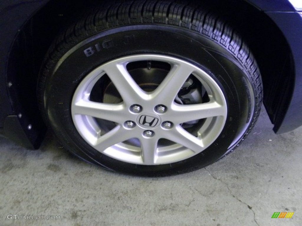 2003 Accord EX V6 Sedan - Eternal Blue Pearl / Gray photo #5