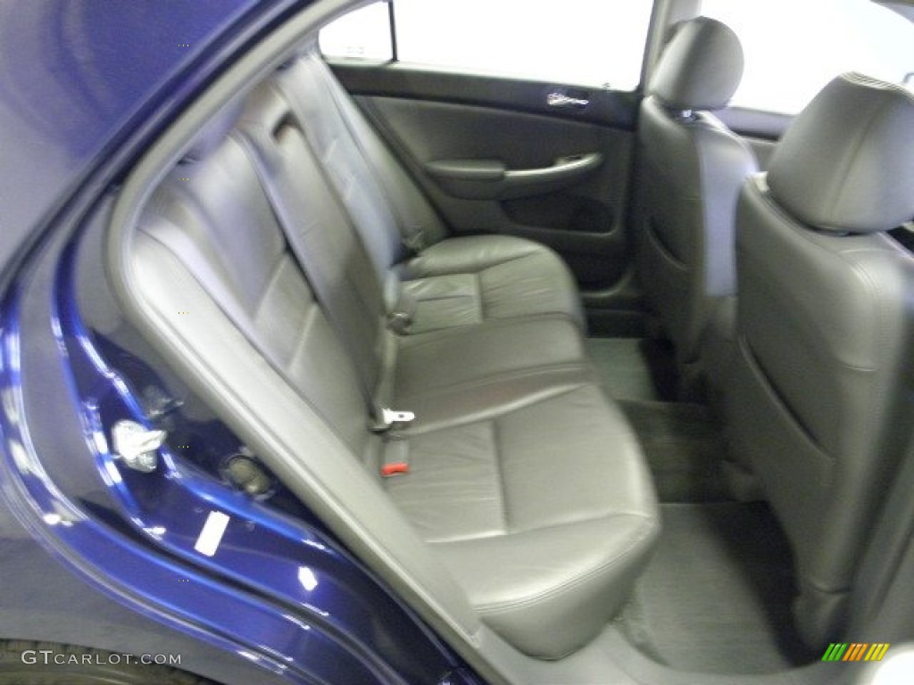 2003 Accord EX V6 Sedan - Eternal Blue Pearl / Gray photo #11