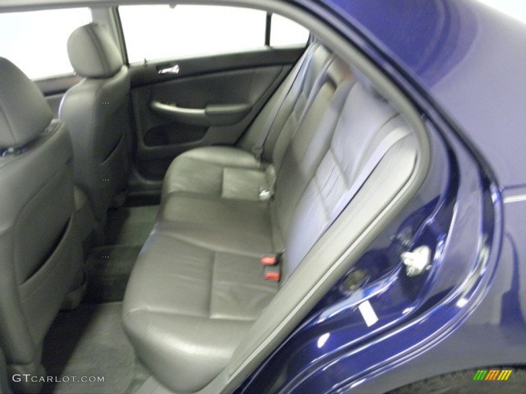 2003 Accord EX V6 Sedan - Eternal Blue Pearl / Gray photo #15