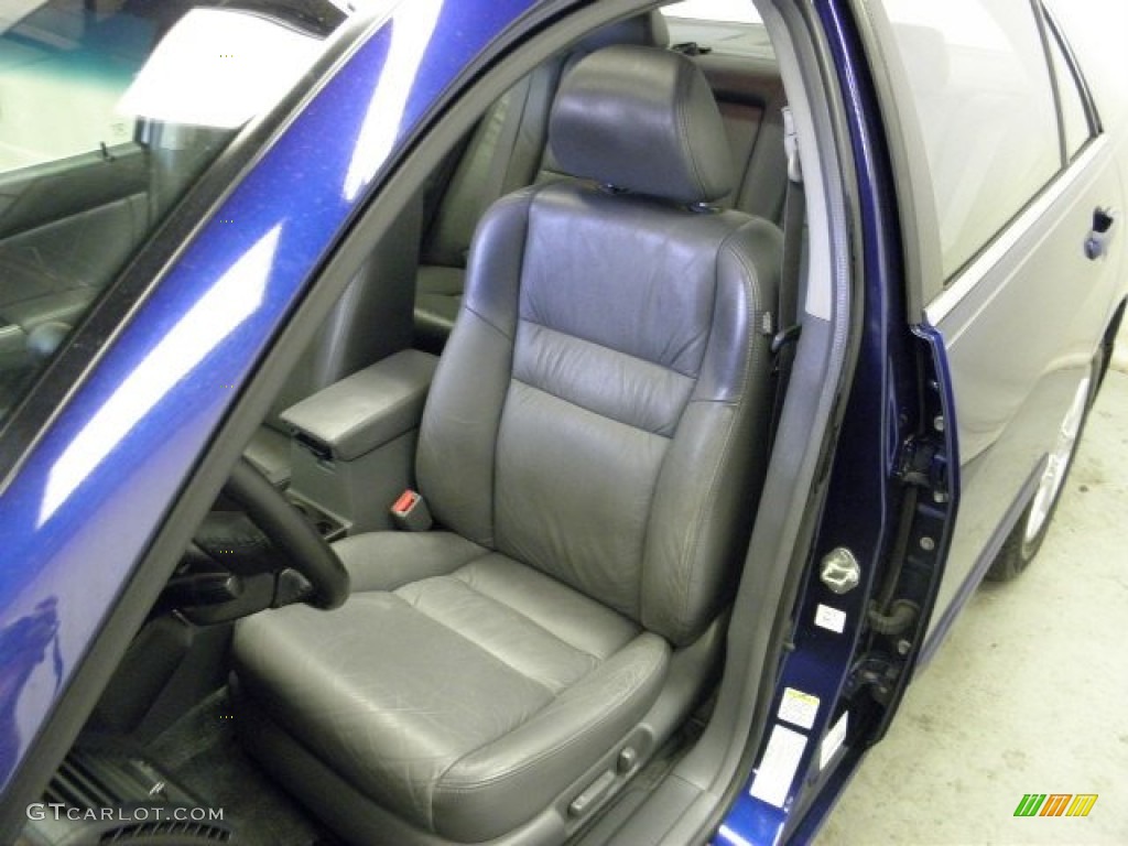 2003 Accord EX V6 Sedan - Eternal Blue Pearl / Gray photo #19