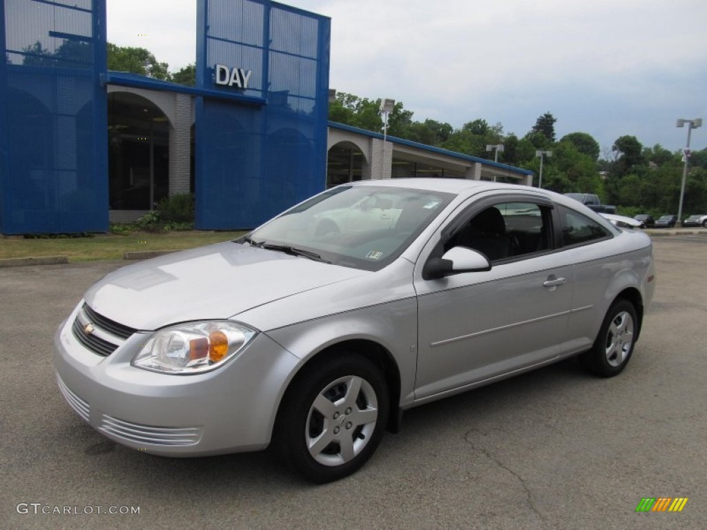 2007 Cobalt LT Coupe - Ultra Silver Metallic / Gray photo #1