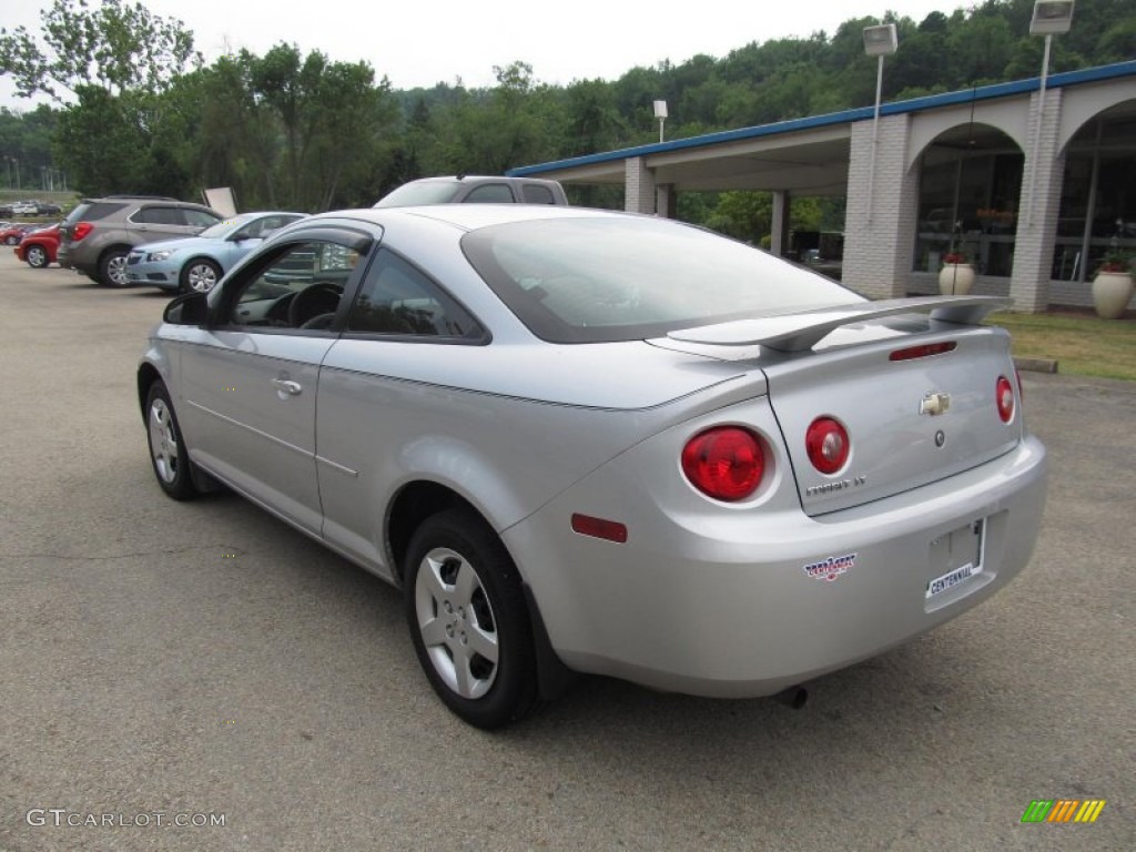 2007 Cobalt LT Coupe - Ultra Silver Metallic / Gray photo #3