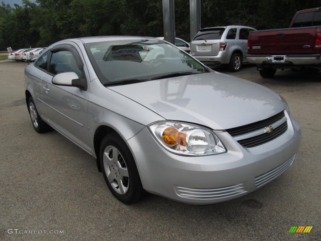 2007 Cobalt LT Coupe - Ultra Silver Metallic / Gray photo #6