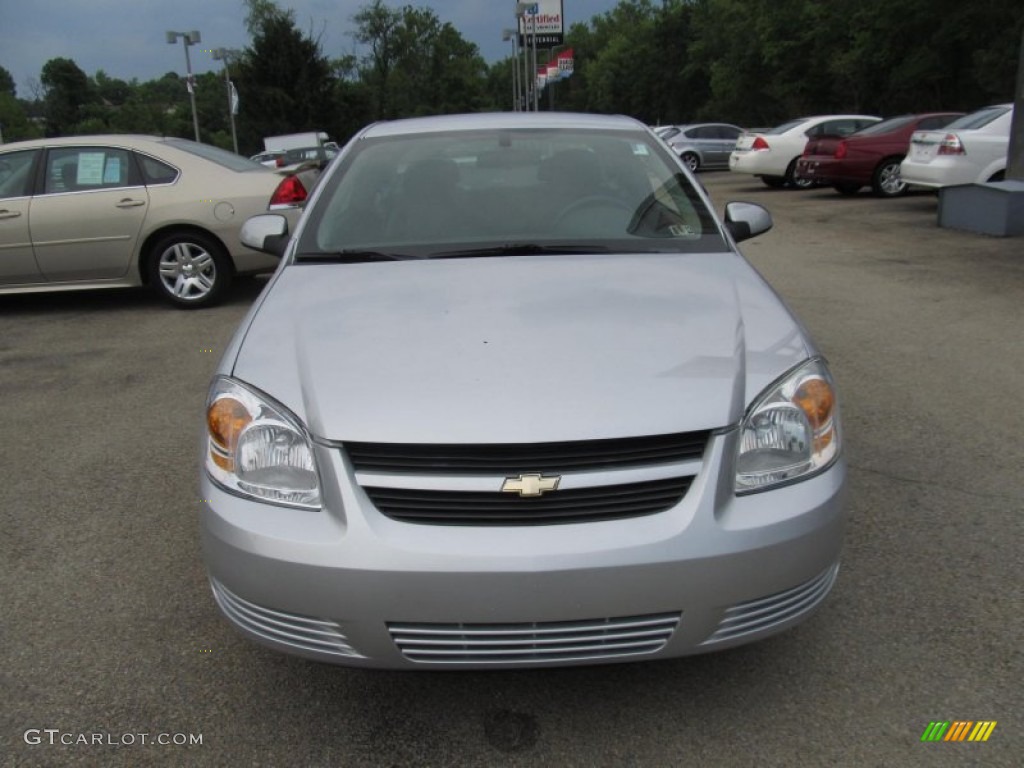 2007 Cobalt LT Coupe - Ultra Silver Metallic / Gray photo #7