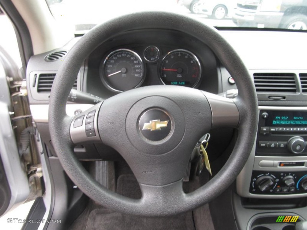 2007 Cobalt LT Coupe - Ultra Silver Metallic / Gray photo #11
