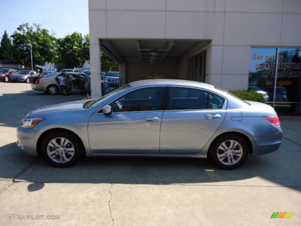 2011 Accord LX-P Sedan - Celestial Blue Metallic / Black photo #2