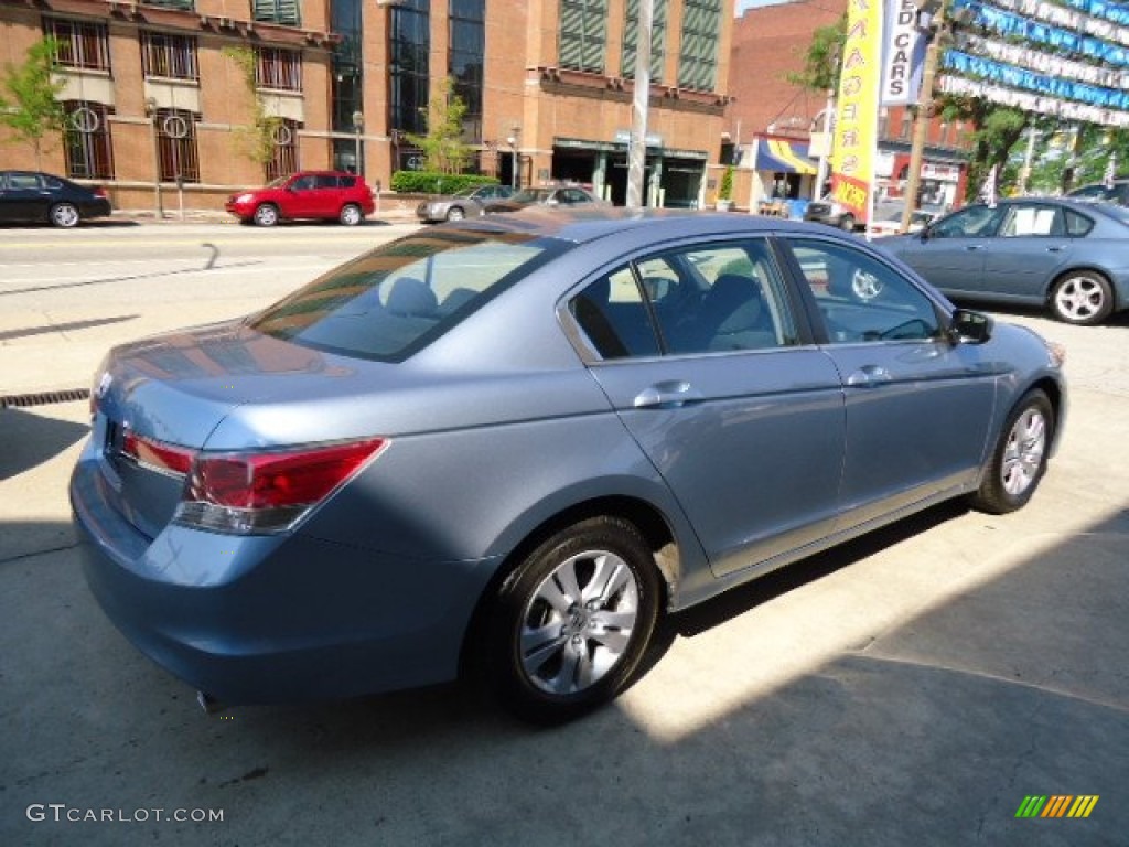 2011 Accord LX-P Sedan - Celestial Blue Metallic / Black photo #11