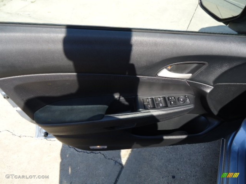 2011 Accord LX-P Sedan - Celestial Blue Metallic / Black photo #14