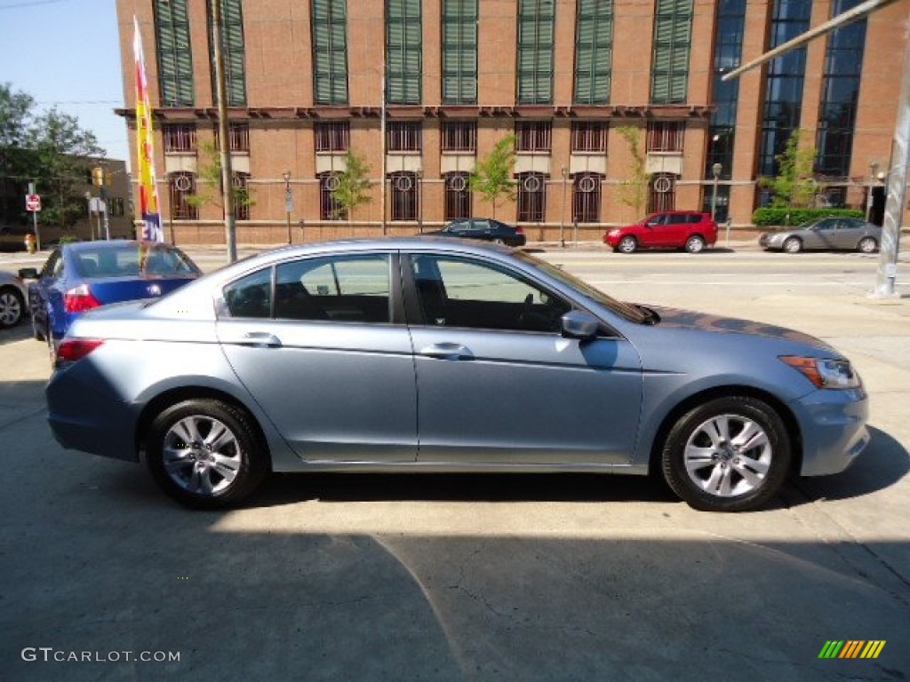 2011 Accord LX-P Sedan - Celestial Blue Metallic / Black photo #18