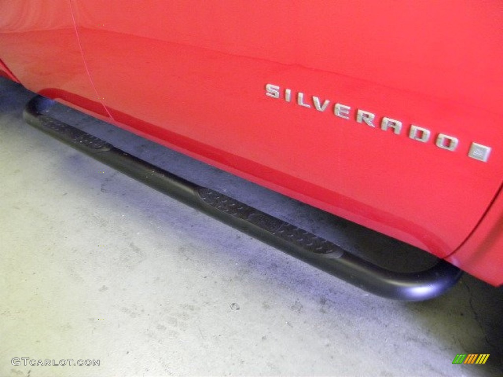 2008 Silverado 1500 LS Extended Cab - Victory Red / Dark Titanium photo #6